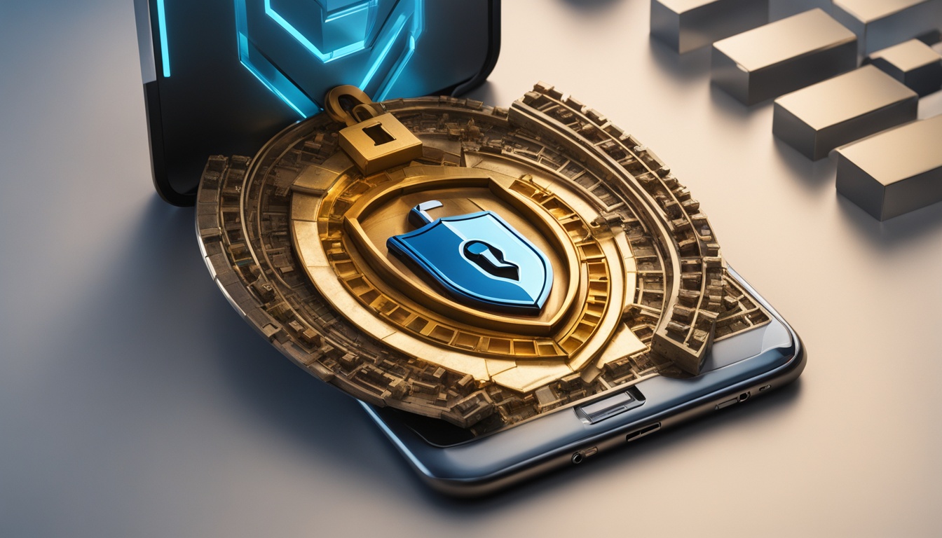 How do I protect my mobile devices from cyber threats?