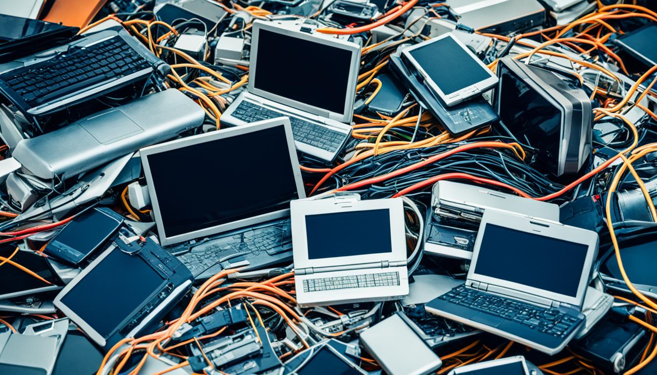 How do I securely dispose of old electronic devices?